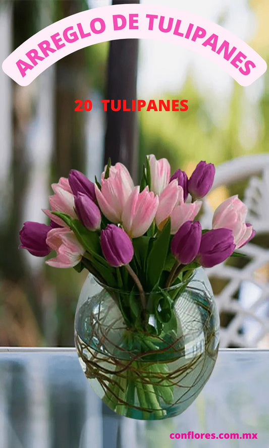 Arreglo de Tulipanes D’a