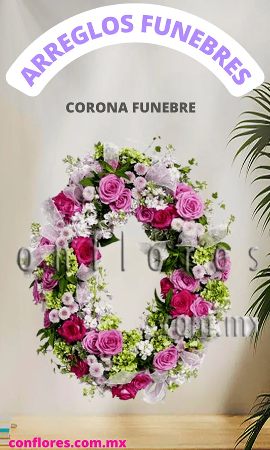 Corona Fœnebres De Rosas