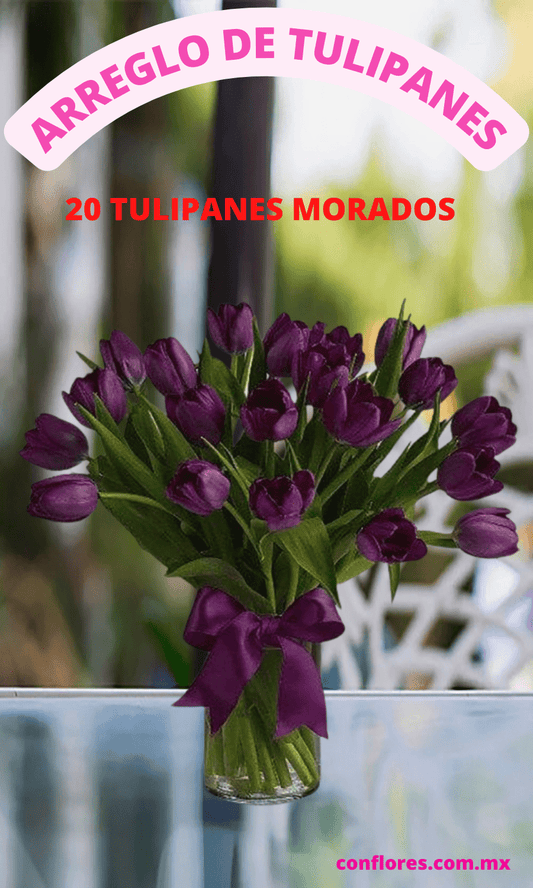 Arreglos con Tulipanes  Alumbra Mi Ser