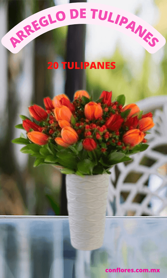 Arreglo de Tulipanes En Tu Mirada