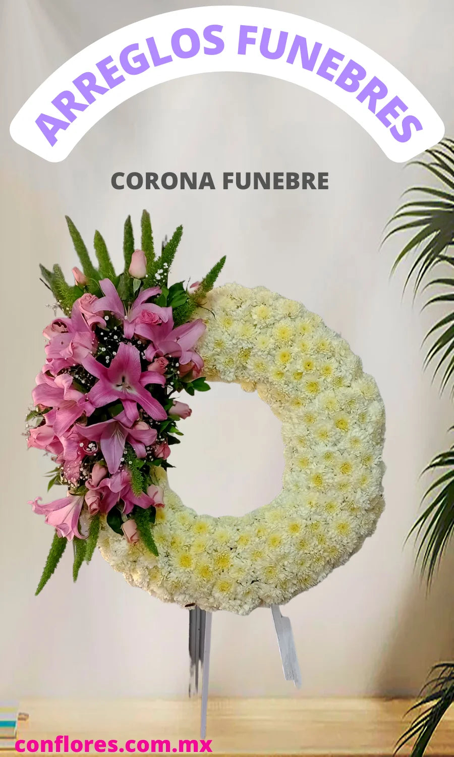 Corona Fœnebre  Funeraria Gayosso FŽlix Cuevas